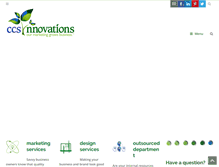 Tablet Screenshot of ccsinnovations.com